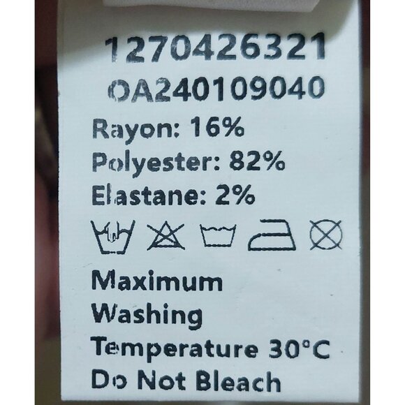 NWT Commense Womens Tweed Sleeveless Dress With Pockets~Metallic Thread Medium - Picture 9 of 9